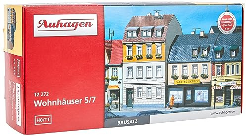 Auhagen GmbH 12272 H0 Wohnhäuser, 75 x 87 x 123 mm, 72 x 76 x 95 mm