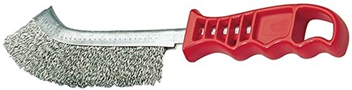 PROMAT 841066 Drahtbürste 1reihig L.265mm V2A Draht-D.0,3mm PROMAT m.Ergo-Griff