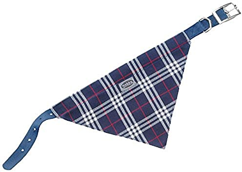 Nobby Halsband mit Tuch, blau L: 42 cm, B: 20 mm, 1 Stück