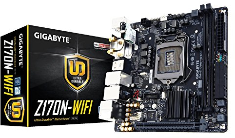 GIGABYTE Z170N-WIFI LGA1151 miini-ITX 2x DDR4 PCI-