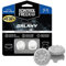 KontrolFreek FPS Freek Galaxy Weiß für PlayStation 4 (PS4) und PlayStation 5 (PS5) | Performance Thumbsticks | 1 x Hoch, 1 x Mittel | Weiß