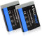2 x Blumax NB-13L Battery Compatible with Canon PowerShot G5 X G7 X G9 X 1050 mAh 3.6 V 3.8 Wh