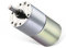 Greartisan DC 24V 1000RPM Getriebemotor Hohe Drehmoment Elektrische Mikrodrehzahl Reduktion Getriebemotor Centric Output Welle 37mm Durchmesser Getriebe