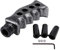 Keenso Universal Auto Schaltknauf Hebel Schalthebel Harz manueller und Automatischer Messergriff Schaltknauf mit Adapter Schrauben() Schaltköpfe/Schalthebel