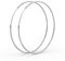 SOSMAR - Creolen silber für Damen aus echt 925 Sterling Silber, große Creolen Hoop Ohrringe für Damen Mädchen - 60mm