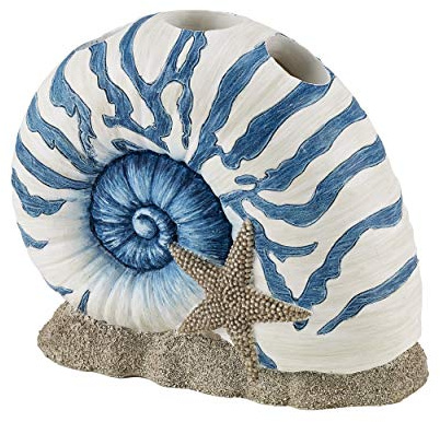 Avanti Linens - Toothbrush Holder, Oceanscape Inspired Bathroom Decor (Blue Lagoon Collection)