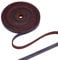 GORGECRAFT 5m Flat Cowhide Leather Cord 10mm Wide Genuine Leather Strap 2mm Thick Leather Strips Braiding Thread for Belts Bracelets Necklace Jewelry Making DIY Crafts Tooling Workshop, Dark Coffee