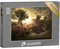puzzleYOU: Puzzle 1000 Teile „Tyrannosaurus Rex auf Beutejagd“ – aus der Puzzle-Kollektion Dinosaurier