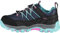 CMP Kids Rigel Low Trekking Shoes Wp, Zapatos de trekking Unisex niños, Negro azulado Agua, 28 EU