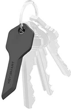 KeySmart Safe Box Öffner – Schlüsselförmiger sicherer Paketöffner für den täglichen Gebrauch, mit Fingerschutz, passt perfekt auf Schlüsselanhänger oder in einen KeySmart (schwarz)