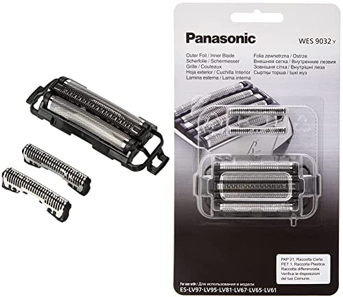Panasonic Deutschland WES9015Y1361 Combo Pack & WES9032Y1361 Combopack, Messer plus Folie