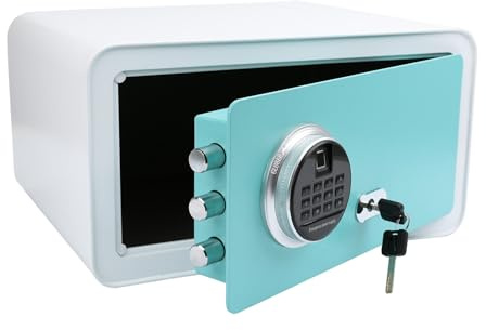 Olymp Tresor GOsafe 210FP weiß/blau mit Fingerprint
