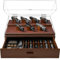 Präsentieren Sie Ihre Messersammlung mit The Armory Pro – Premium-Taschenmesser-Vitrine für 20–30 Messer Männer – einfacher Zugang und große Schublade