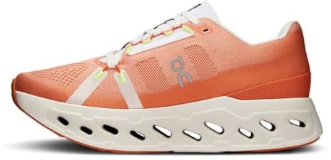 On Herren Cloudeclipse Textile Flame Ivory Trainer 44 EU