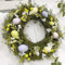 Flow fire Easter Wreath, Easter Egg Wreath for Easter Front Door Decorations
