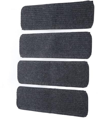 Bnineteenteam Lot de 4 Tapis de pour Marches de Camping-Car, Antidérapants, Imperméables, à Séchage Rapide, avec Bande Réfléchissante, pour Camping-Car, Caravane à Moteur