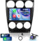 NHOPEEW Android Autoradio 2+64G für Mazda 6 2002-2015 mit Carplay und Android Auto - WiFi GPS EQ 28 Desktop Themen RDS FM + Rückfahrkamera & Mikrofon