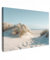 MuchoWow© Bild auf Leinwand Groß 120x80 cm XXL Schlafzimmer Bilder Badezimmer Wand Deko Wohnzimmer Modern Wanddeko Bilderwand Geschenk Dünen - Pflanzen - Sommer - Natur