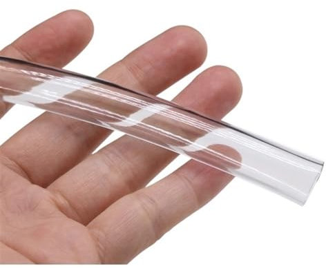 gomma flessibile Tubo flessibile trasparente for olio antigelo Tubo flessibile for irrigazione da giardino Tubo morbido for irrigazione for piante Tubo da 1 metro 16mm x 18mm Tubo in PVC elastico di d