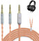 okcsc ZT16 Upgrade-Kopfhörer-Ersatzkabel mit Dual 3,5 mm auf 2,5 mm symmetrischem Stecker, 16-adrig, verkupfert, IEM Professionelles Audiophiles Kabel für Hifiman Sundara, Ananda, Arya, HE4XX,