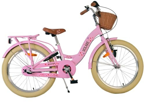 Volare Blossom Kinderfahrrad - Mädchen - 20 Zoll - Rosa - Nexus 3 Gänge