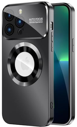 CASEOKO Custodia magnetica per iPhone 12/13/14/15/16 Pro Max, compatibile con MagSafe 【Protezione completa dell'obiettivo della fotocamera】 Copertura per telefono con protezione contro le cadute di