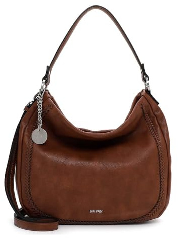 SURI FREY Schultertasche Umhängetasche SFY Piggy Beutel Cognac braun