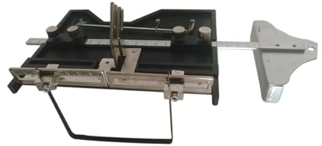 Gitohoni Taglierina per Schiuma, Elettrico con Strumento Scanalato, Robusto Alloggiamento in Metallo, Graduata Integrata, Portatile per Fai da T, G07 B05