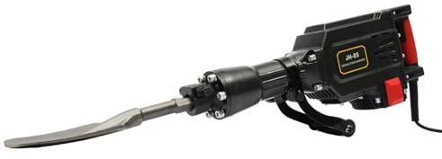 Heavy Duty Electric Jack Hammer 1700W with Scraping Chisel and Point Chisel – Concrete Breaker for Garden and Lawn, Wear-Resistant Hydraulic Oil