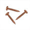 Pfostenkappen-Schrauben mit Cutspitze, aus Kupfer*, Paket: 10 Schrauben + Torx-Bit
