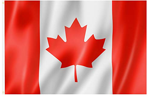 TRIXES Große Kanadische Flagge 5ft x 3ft Kanada Flagge