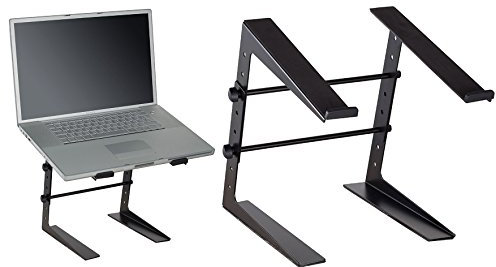 MusicalStore2005 Supporto PC DJ Stand da Tavolo Laptop Computer e Mac Portatile Regolabile