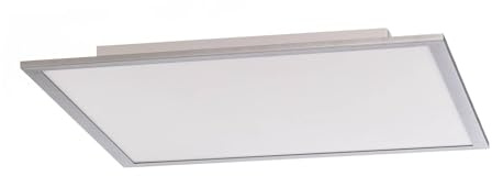 Lindby LED Panel Livel (Modern) in Alu (1 flammig,) - Bürolampe Deckenlampe Deckenleuchte Lampe Küchenleuchte