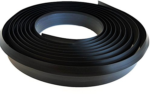 4.2 M Flexible Worktop Seal Strip Trim Kitchen cupboards Bath TMW Profiels (Black)