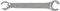 BGS 1761-17x22 | Llave de estrella doble abierta | 17 x 22 mm