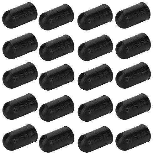Liyafy Drumsticks Silent Practice Tips Drum Stick Mallet Protectors Covers Drum Set Accessories 20 Stück