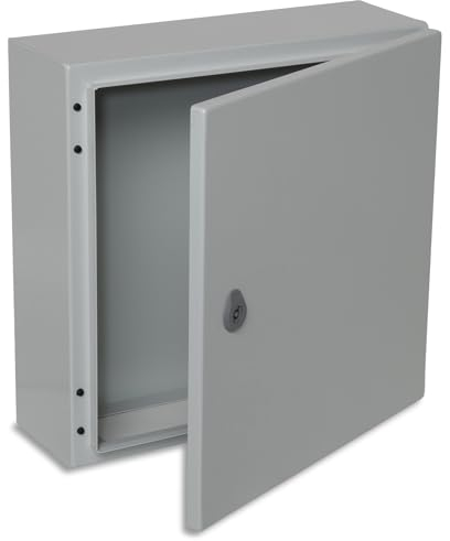 Armario de distribución de chapa de acero armario de pared Treva IP66 400x400x150mm BOXEXPERT