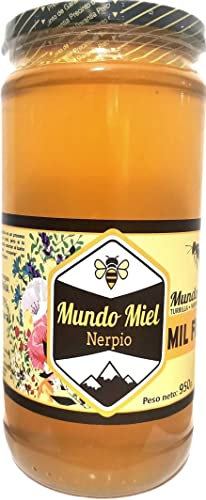 Miel Pura de Abeja. Cruda, natural y Artesanal MIL FLORES 1era COSECHA ABRIL 25. LÍQUIDA Origen ESPAÑA. Directa del Apicultor. Nerpio, Sierra del Segura - 950gr