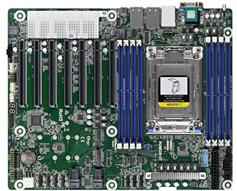 Asrock Romed8-2t Scheda Madre Lga 4094 Atx (asrock Romed8-2t Amd Epyc 7002/7001,8x Dimm 7x Pcie 2x Oculink 8x Sata3)