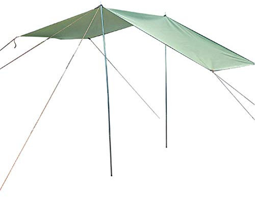 MEYENG Motor Tarp Toldo Camping Coche con Protección UV (UV80) Y Dark-Coating - Campaña Portátil A Prueba Agua del Toldo del Coche - para SUV, Hatchback, Minivan, Sedan, Camping, Outdoor