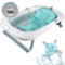 HWGING Babybadewanne, Blau Wal, 32 x 21 x 8.3 inch
