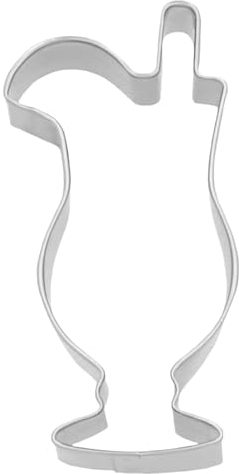 Birkmann, Cocktail Ausstecher, zum Ausstechen und Dekorieren von Plätzchen, Marzipan und Fondant, Edelstahl, spülmaschinengeeignet, 7 cm