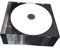 CD-R Rohlinge 80min/700MB mit bedruckbarer Oberfläche weiß für Tintenstrahldrucker - 10er Pack im schwarzen CD Slimcase