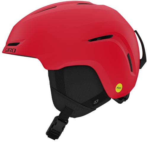 Giro Spur MIPS Youth Snow Helmet - Matte Bright Red - XSmall - 48.5-52CM