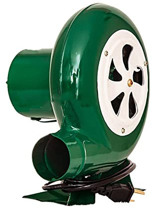 REALN Ventilatore Centrifugo, Ventilatore per Forgia da Fabbro Elettrico da 220V, Soffiatore Barbecue da Cucina All'aperto (Size : 100W)