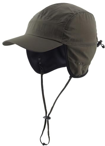 Decentron Wasserdichte Herren Wintermützen Warm Fleece Gefüttert Earflaps Baseball Cap