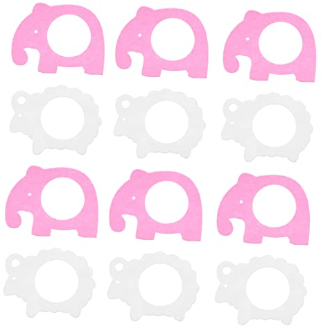 TOPBATHY 16stücke Teiliges Set Filz Serviettenringen Mit Und Schafdesigns Tischdekoration Für Ostern Und Festliche Anlässe Und Serviettenhalter Für Unvergessliches Dinner-erlebnis