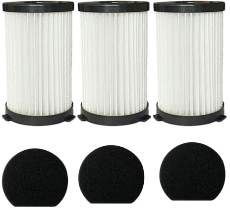 GERRIT Filtro Hepa for Cecotec Conga Thunderbrush 520 550 560 Ariete Handy Force 2761 2759 RBT Aspirapolvere Ricambi Accessori Filtro Hepa (Colore : 5Pcs) (Color : 3pcs)