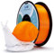 ZIRO PLA Filament 1.75mm, Transluzentes 3D Drucker Filament Kompatibel mit Den Meisten FDM 3D Druckern, 1KG(2.2lbs) Spule, Maßgenauigkeit +/- 0.03mm, Transluzentes Orange
