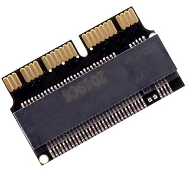 KINGDATA Adattatore di conversione SSD M.2 NVME per MacBook Air Pro Retina metà 2013 2014 2015 2016 2017, NVME/AHCI SSD Kit aggiornato per A1465 A1466 A1398 A1502
